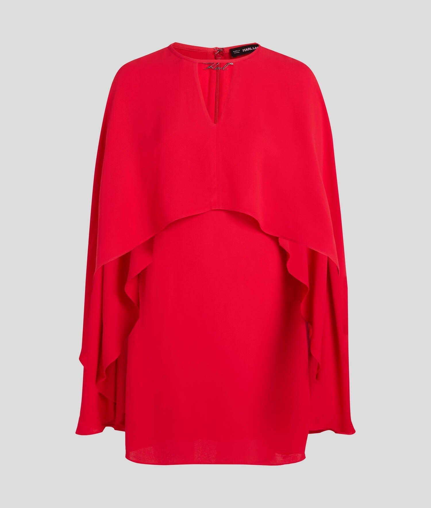 SHORT CAPE DRESS Product Image