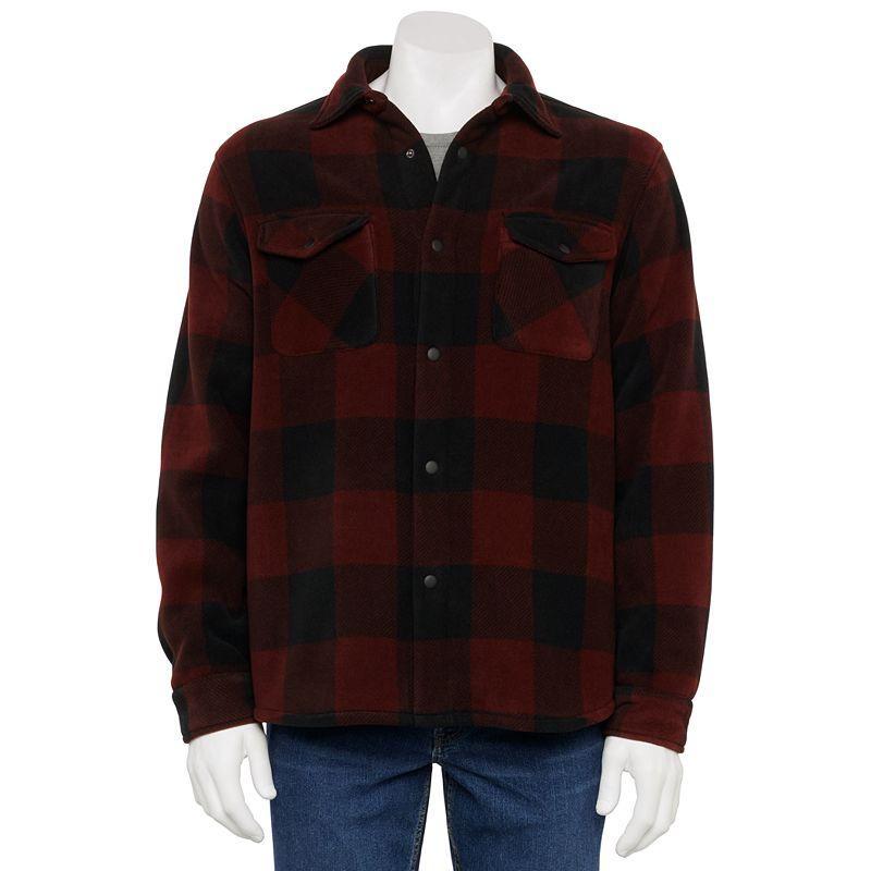 Mens Sonoma Goods For Life Arctic Fleece Shirt Jacket Product Image