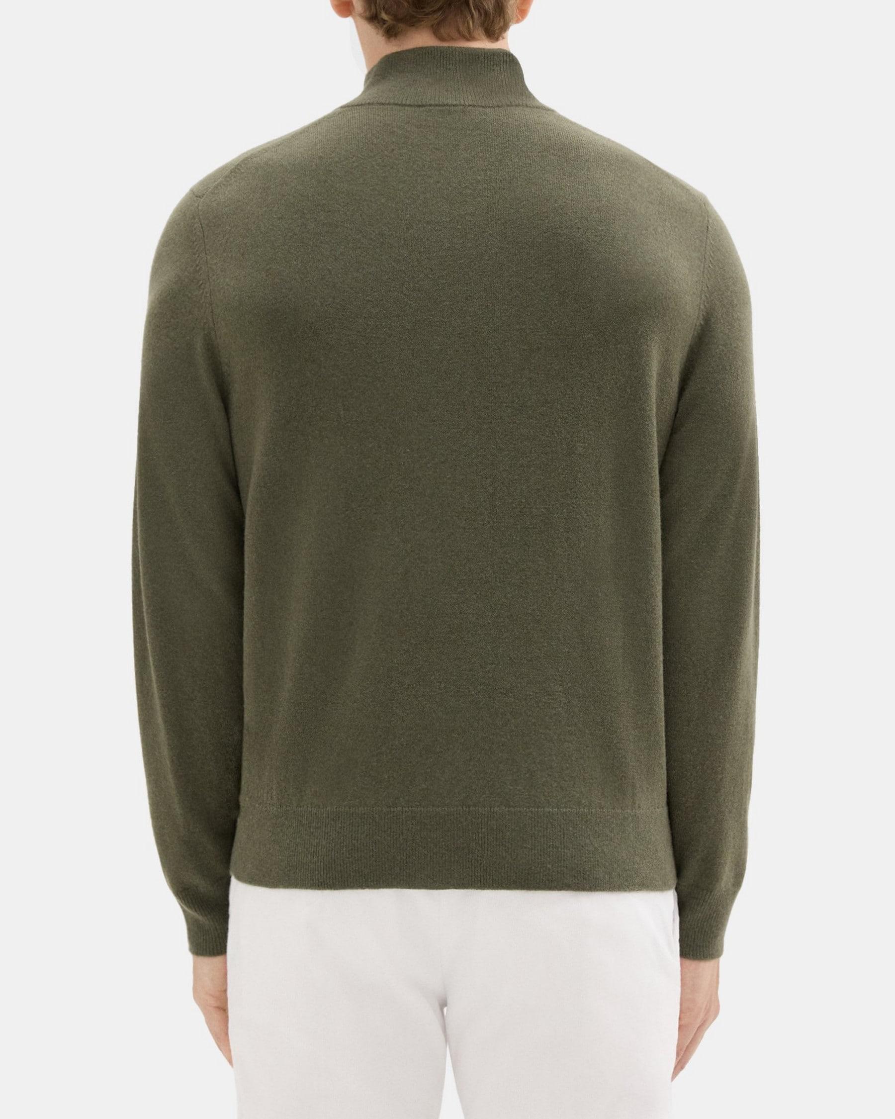 Quarter-Zip Sweater in Cashmere Product Image