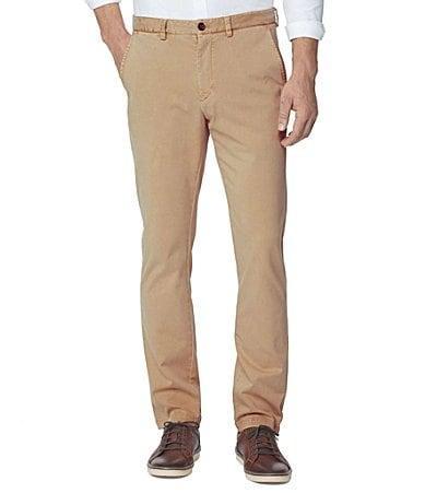 Johnston & Murphy Flat Front Chinos Product Image