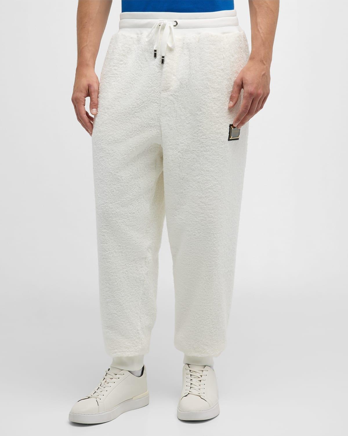 Mens Terry Logo Plaque Sweatpants Product Image