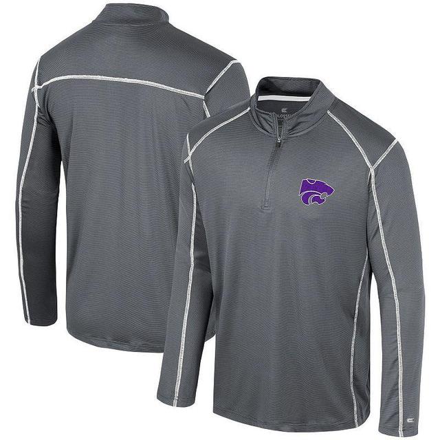 Mens Colosseum Kansas State Wildcats Cameron Quarter-Zip Windshirt Product Image