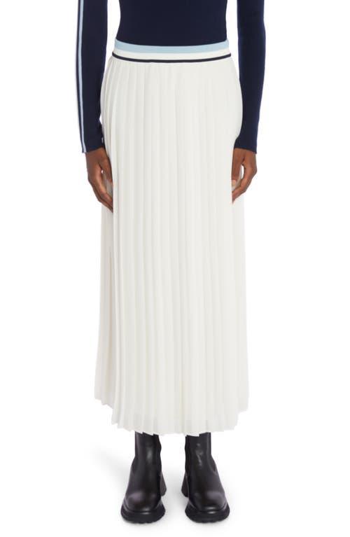 Womens Pleated Maxi Skirt Product Image