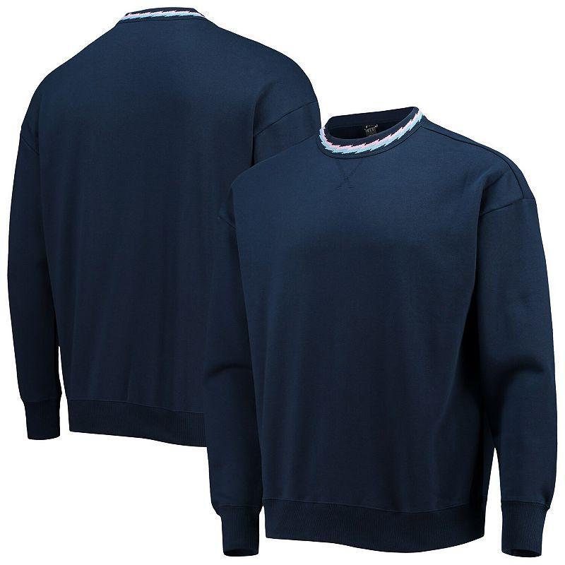 Mens adidas Navy Arsenal Lifestyle Pullover Sweatshirt Arn Blue Product Image