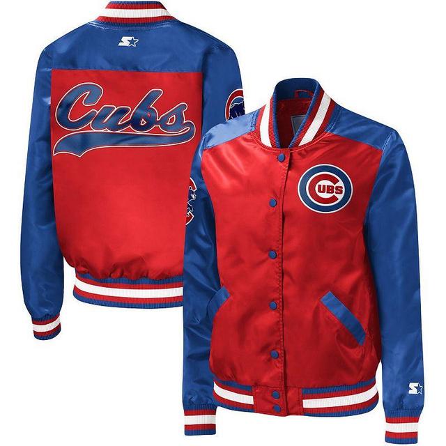 Womens Starter Chicago Cubs The Legend Full-Snap Jacket Product Image