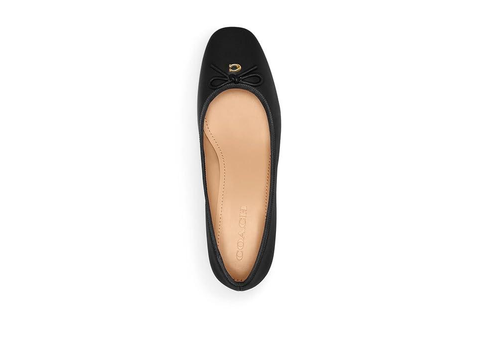 COACH Ava Ballet Pumps Women's Flat Shoes Product Image