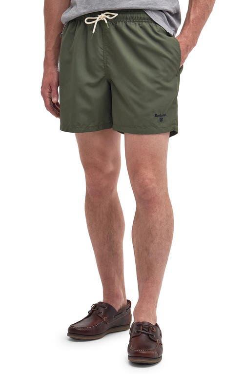 Barbour Staple Logo Embroidered Swim Trunks Product Image