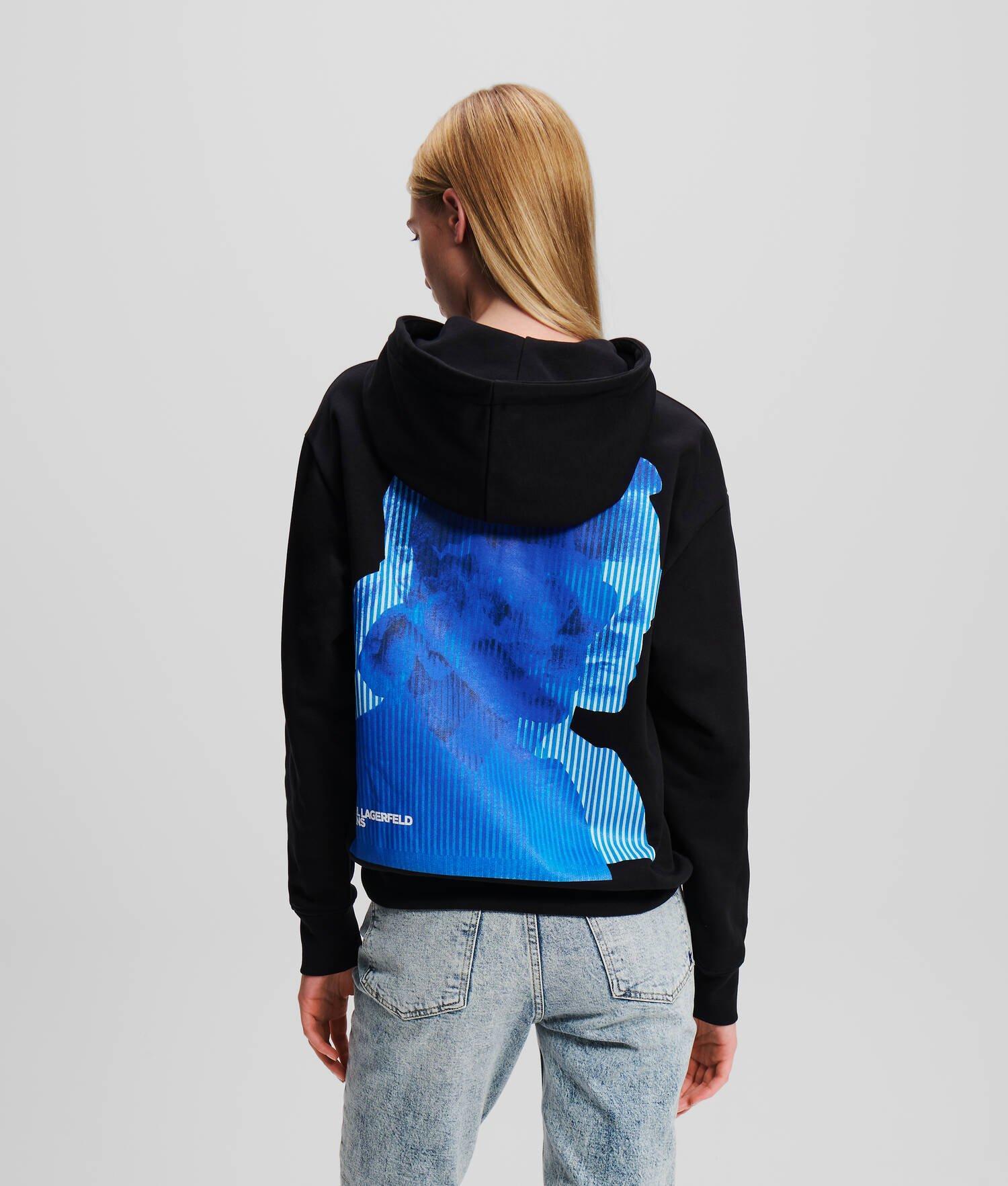 KLJ KARL PRINT HOODIE Product Image