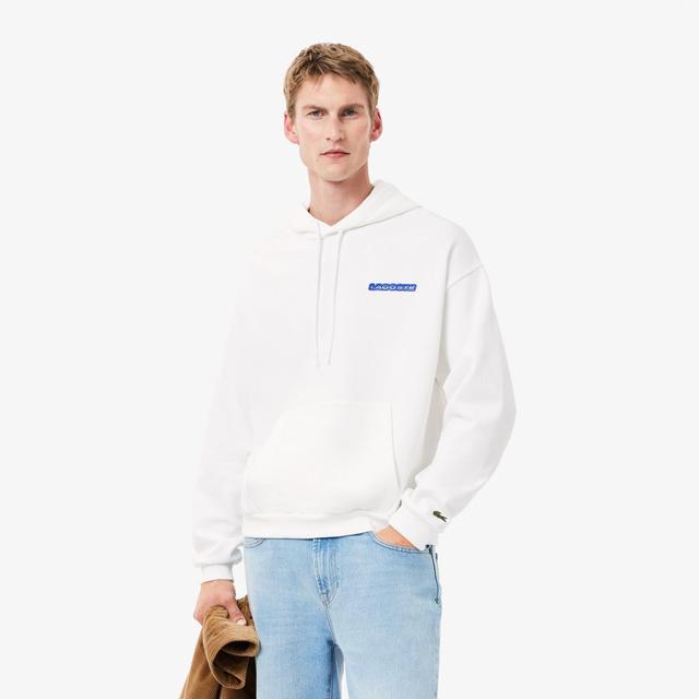 Loose Fit Print Hoodie Product Image