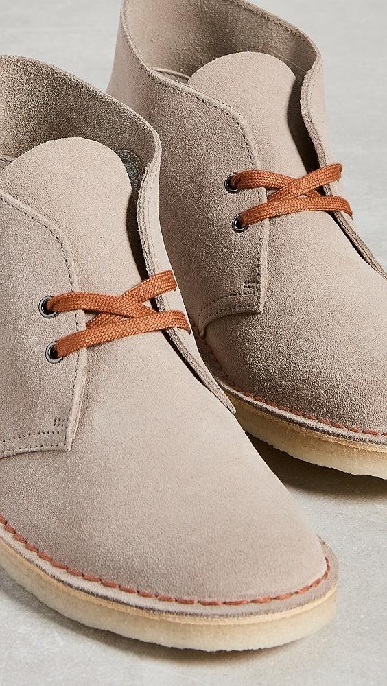 Clarks Suede Desert Boots | Shopbop Product Image