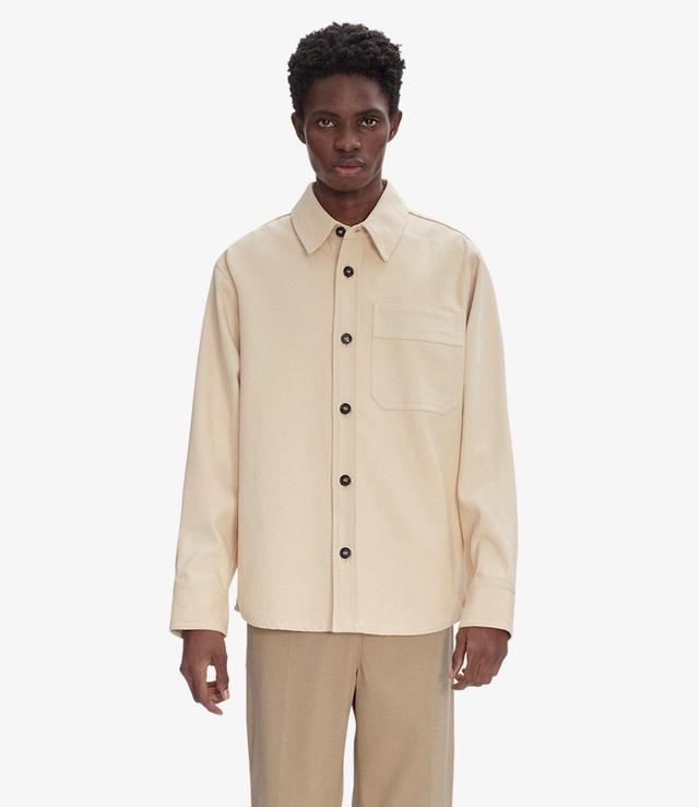 Basile Brodée Poitrine overshirt Male Product Image