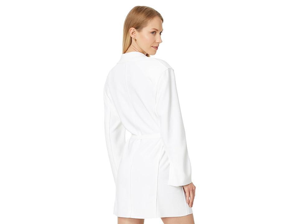 Norma Kamali Easy Fit Sack Mini Dress (Snow ) Women's Dress Product Image