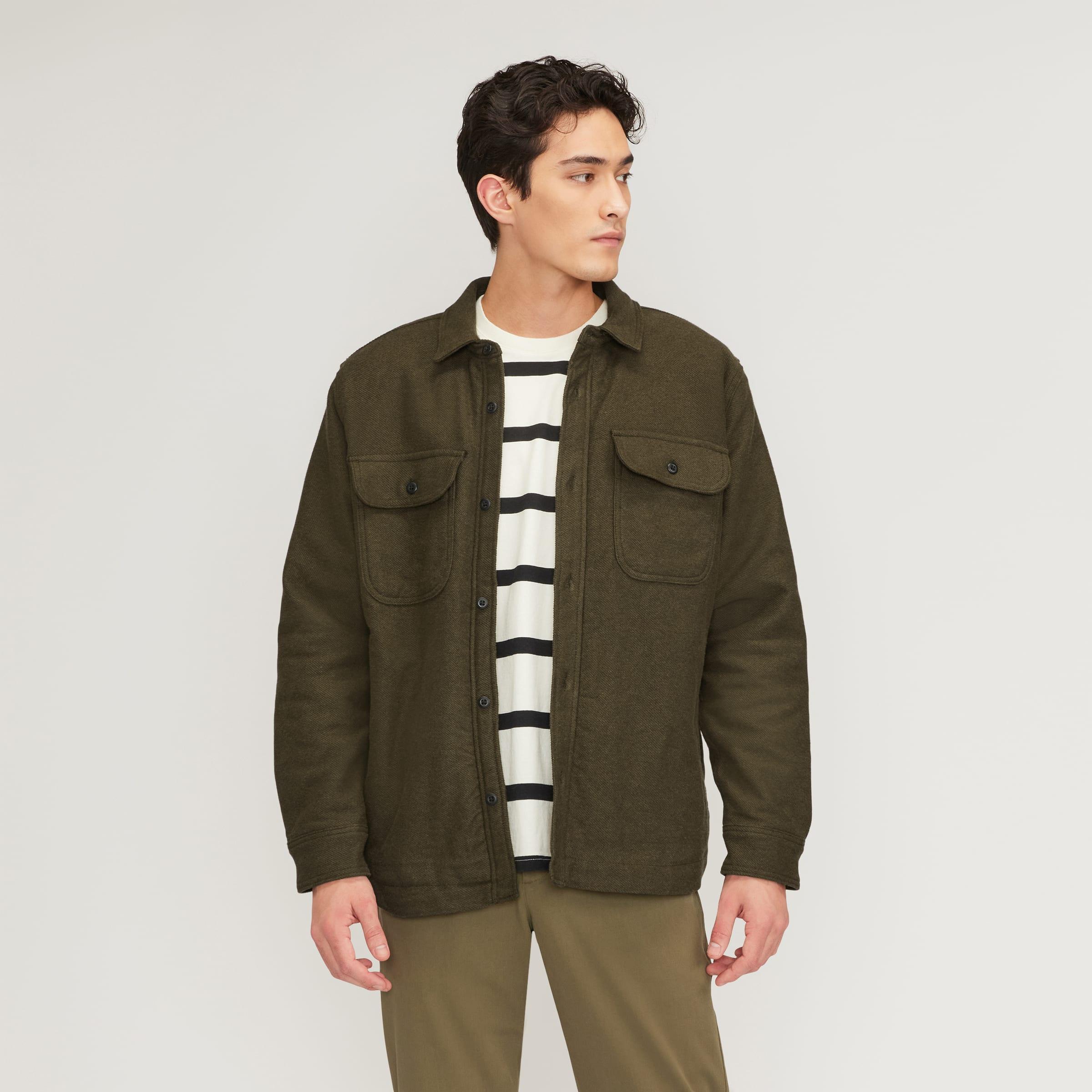 Mens ReNew Fleece-Lined Heavyweight Overshirt by Everlane Product Image