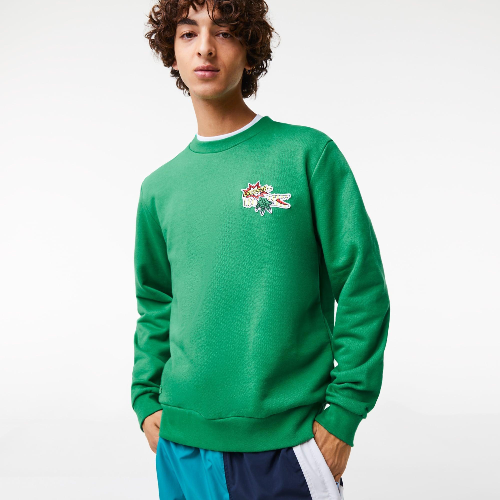 Men's Badge Organic Cotton Sweatshirt Product Image