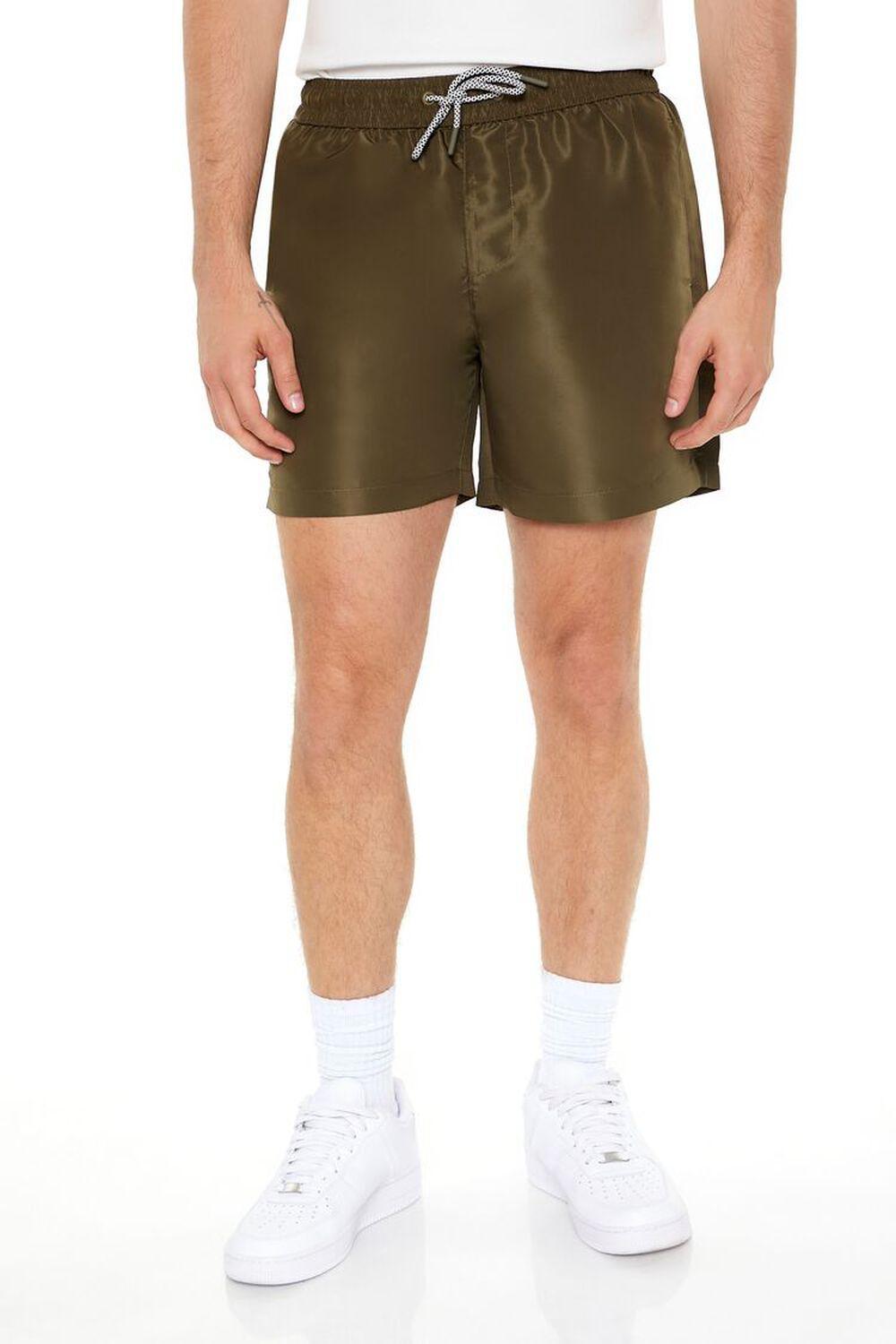 Drawstring Swim Trunks | Forever 21 Product Image