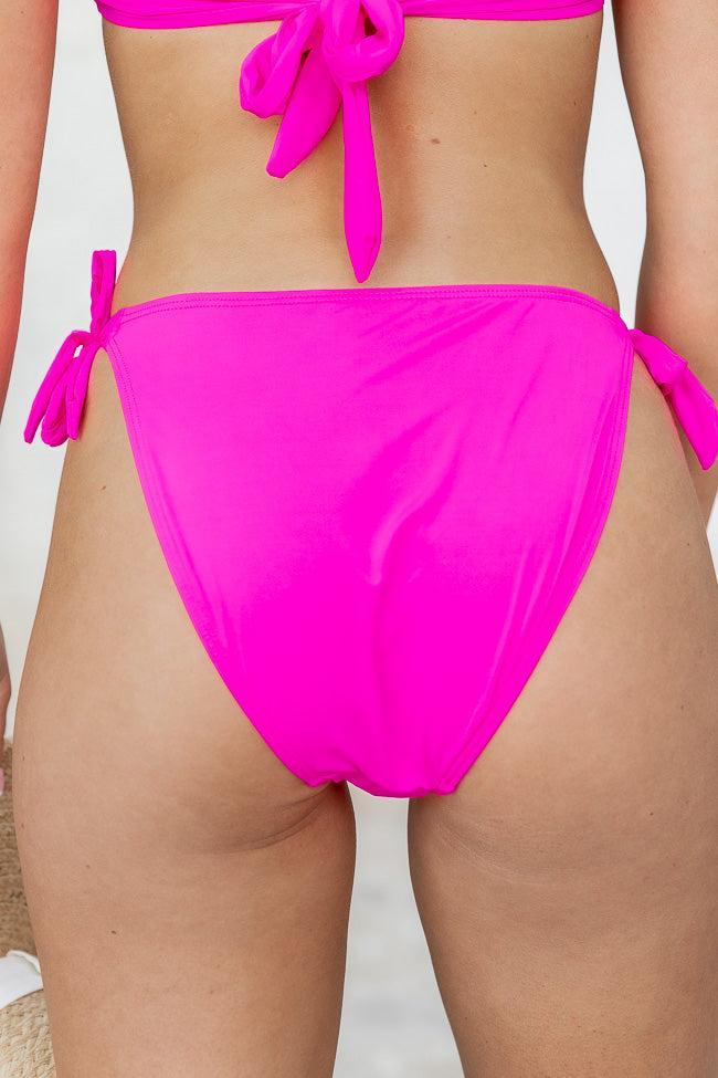 Sunshine On My Mind Magenta Bikini Bottoms FINAL SALE Product Image