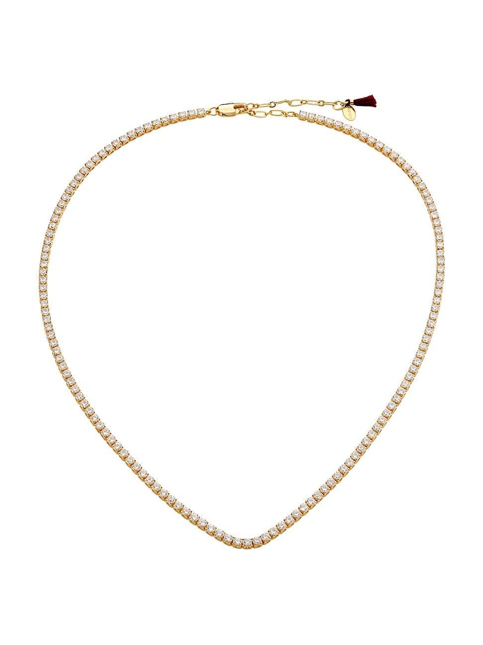 Shashi Cubic Zirconia Tennis Necklace, 16-18 Product Image