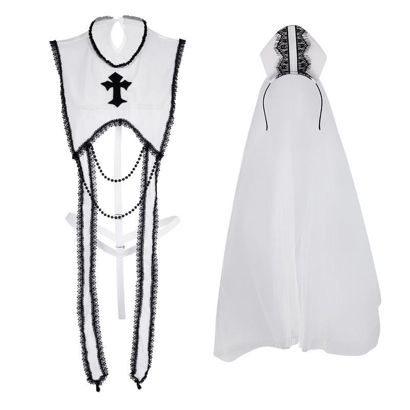 Nun Lingerie Costume Set Product Image