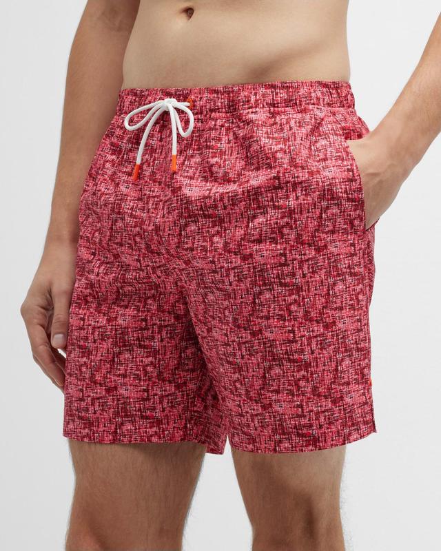 Mens Ponza Printed Swim Shorts Product Image