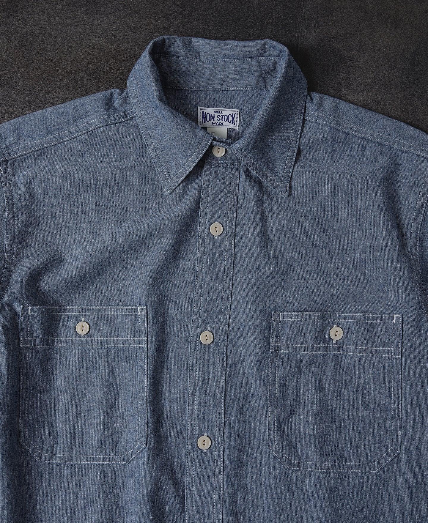 Blue Chambray Work Shirt Product Image