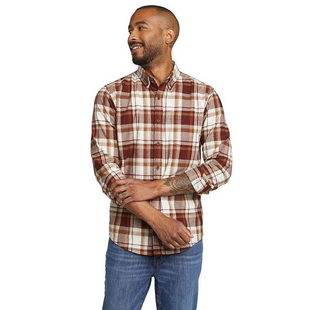 Mens Eddie Bauer Field Flannel Button-Down Shirt Product Image