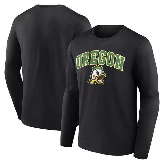 Mens Fanatics Branded Oregon Ducks Campus Long Sleeve T-Shirt Product Image