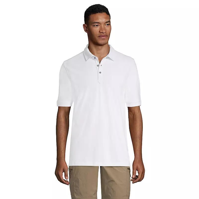 Mens Lands End CoolMax Mesh Polo Product Image