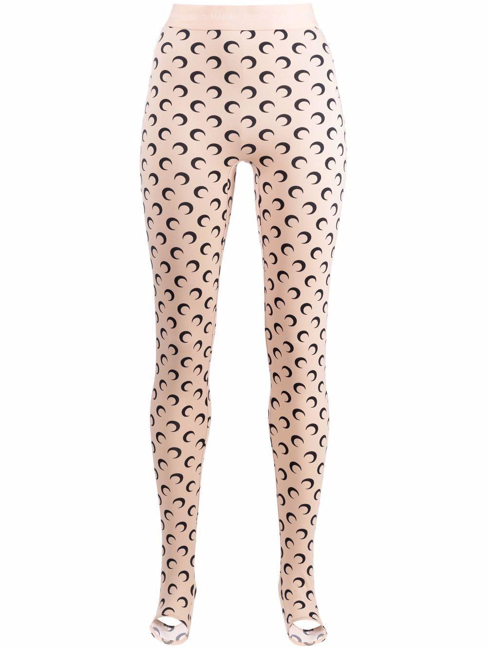 all over moon pattern leggings Product Image