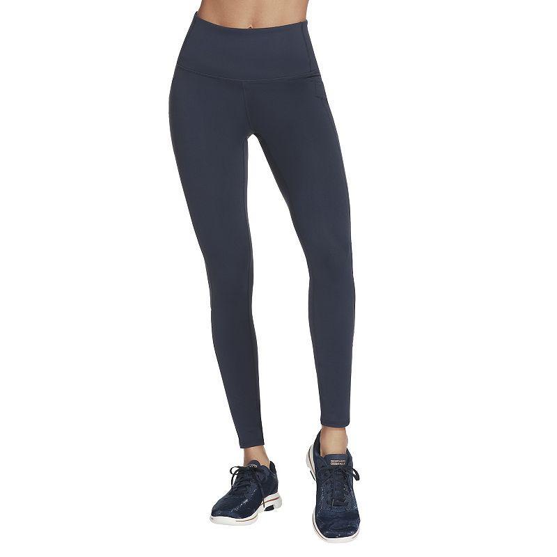 Womens Skechers GOWALK GOFLEX High-Waisted Leggings Grey Gray product image