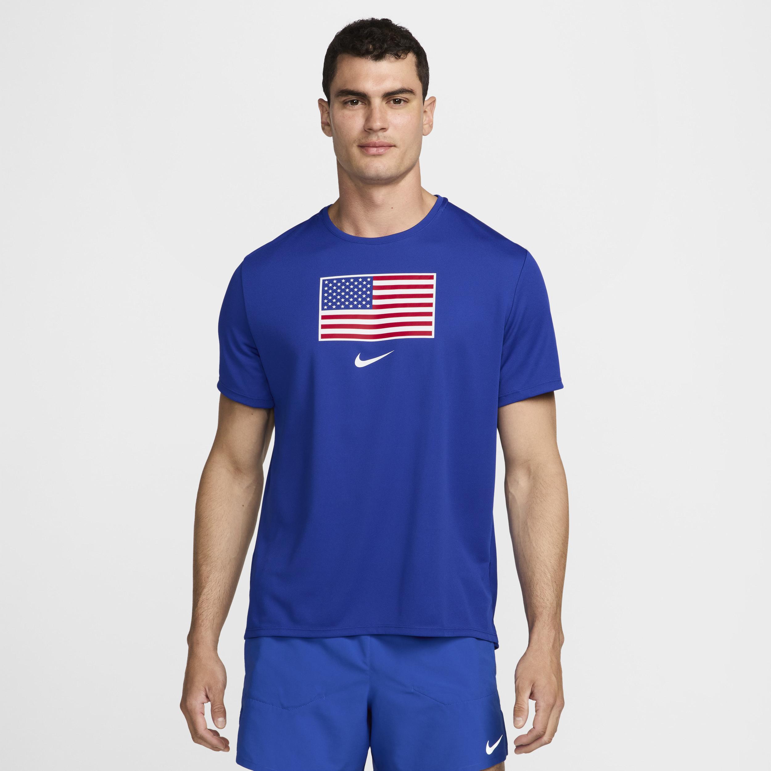 USA Miler Men's Nike Dri-FIT Short-Sleeve Running Top Product Image