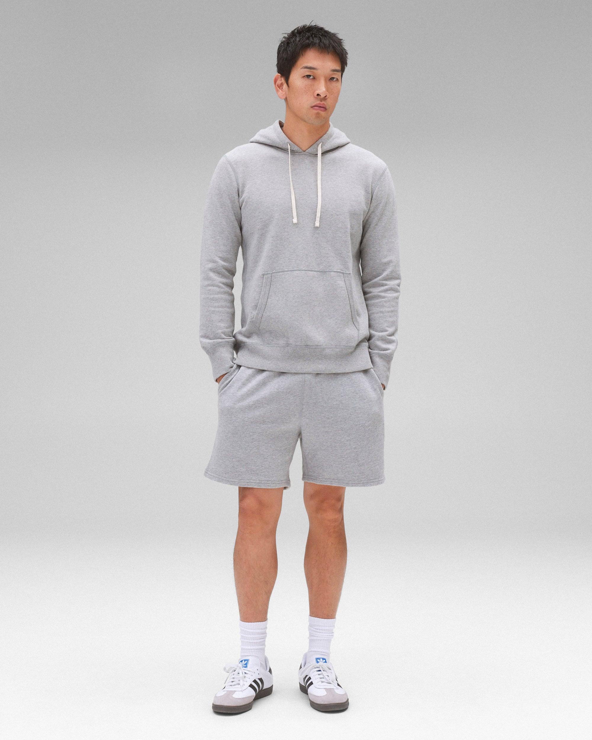 Midweight Terry Slim Hoodie Male Product Image