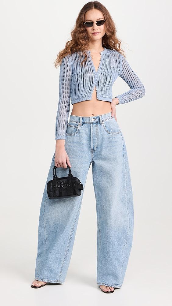 Alexander Wang Oversized Rounded Jeans | Shopbop Product Image