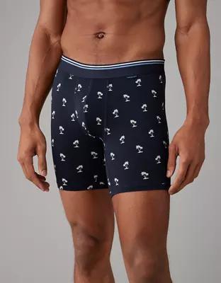 AEO Men's Palm Trees 6" Ultra Soft Boxer Brief Product Image