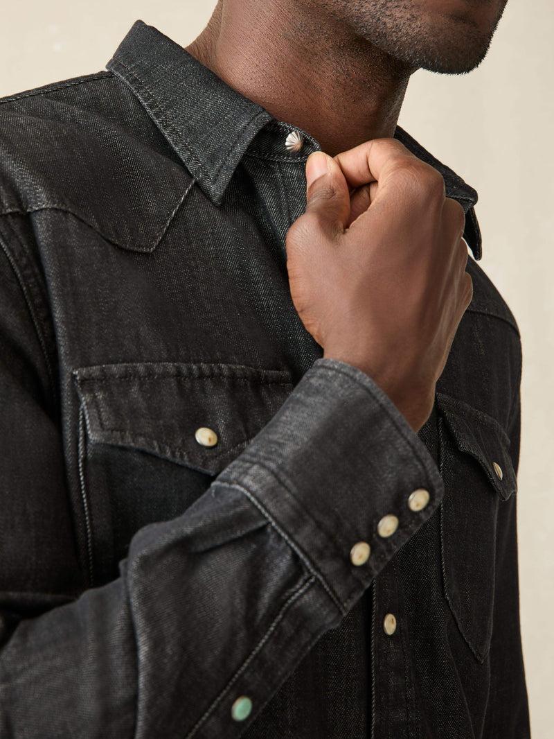 The Western Shirt - Black Sand Wash Product Image