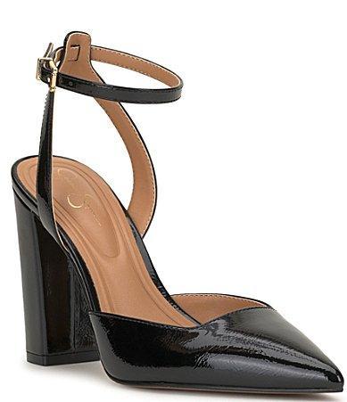 Jessica Simpson Nazela Pointed Toe Ankle Strap Pump Product Image