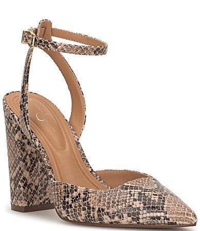 Jessica Simpson Nazela Pointed Toe Ankle Strap Pump Product Image