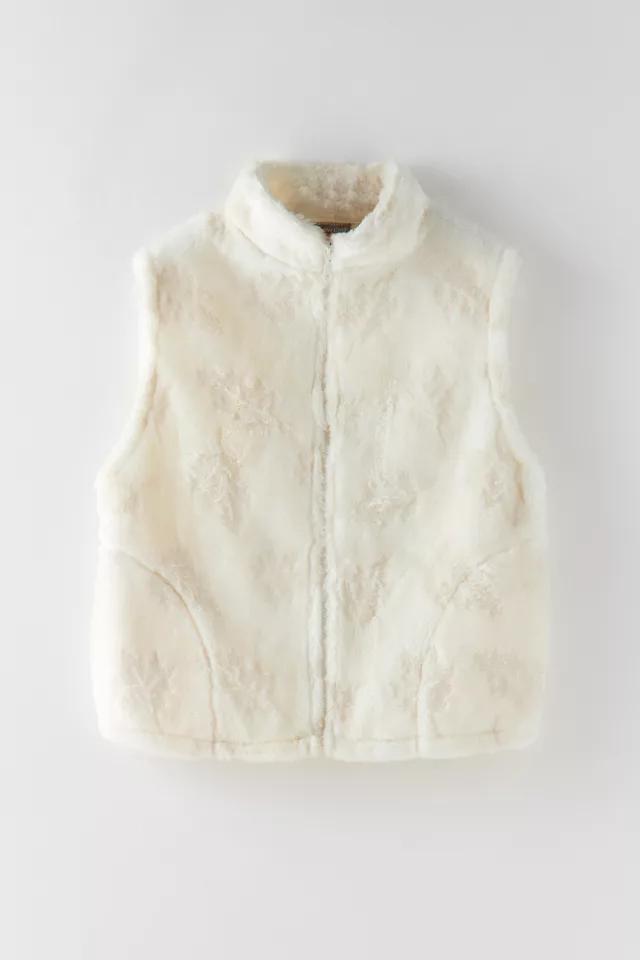 Vintage Faux Fur Vest Product Image