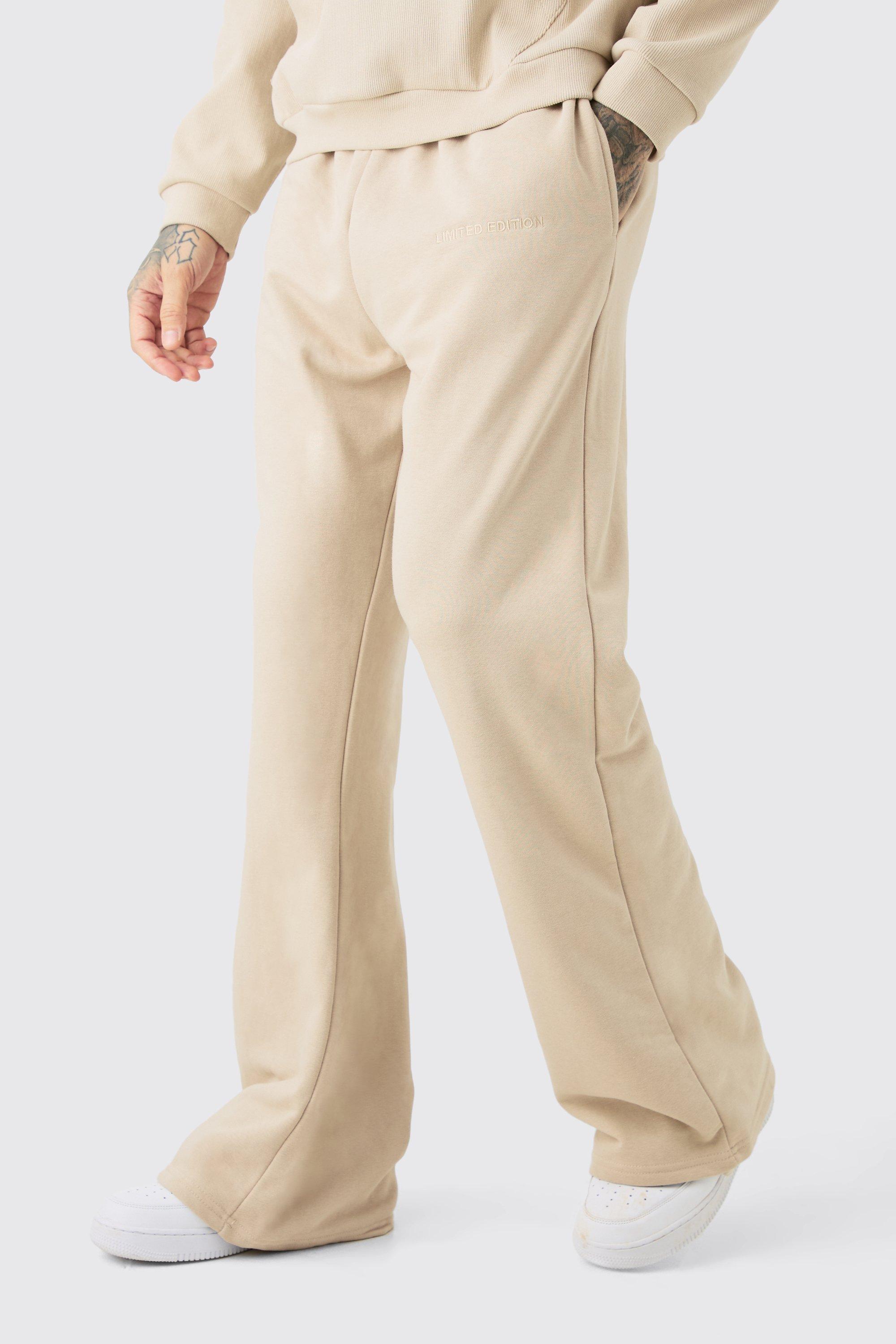 Mens Beige Tall Relaxed Fit Ligthweight Jogger, Beige Product Image