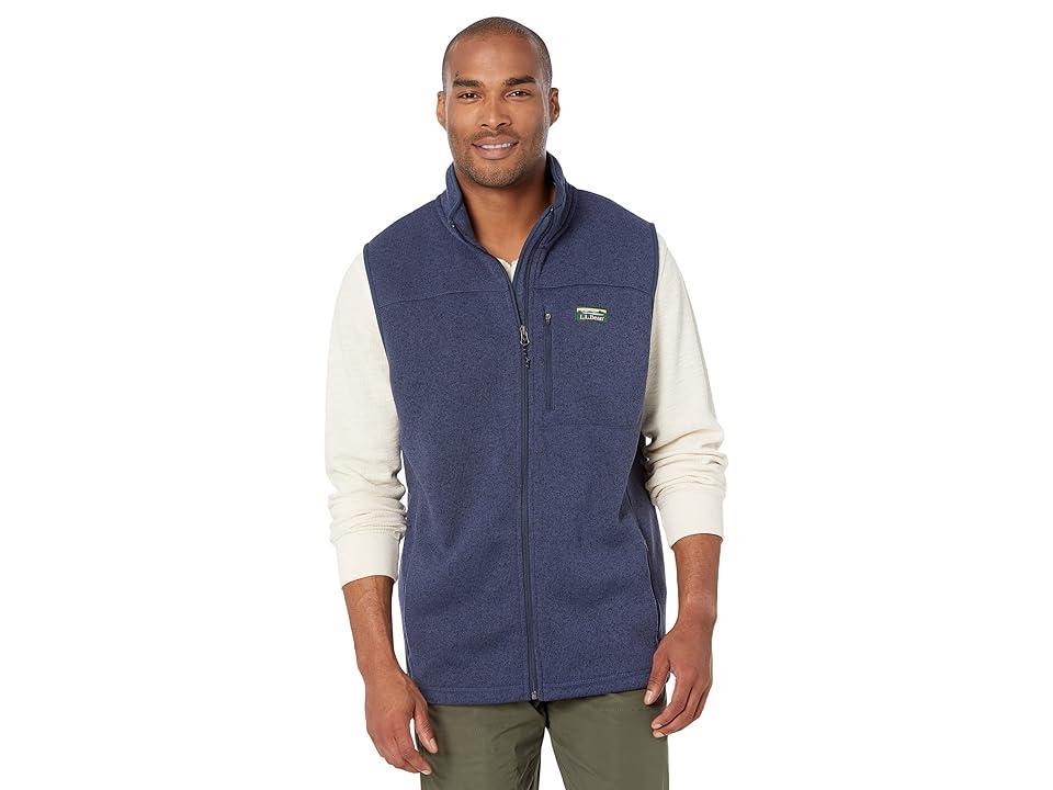 L.L.Bean Sweater Fleece Vest - Tall (Bright Navy) Men's Clothing Product Image