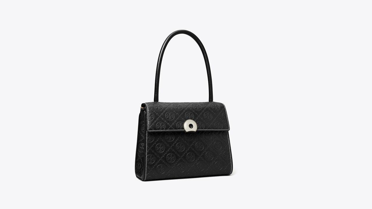 Small Deville T Monogram Leather Bag Product Image