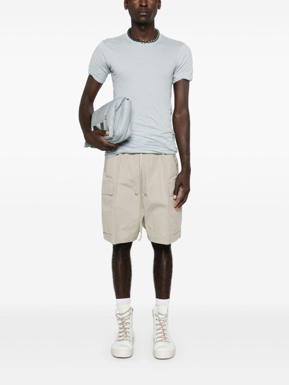 RICK OWENS Blue Porterville Double T-shirt Product Image