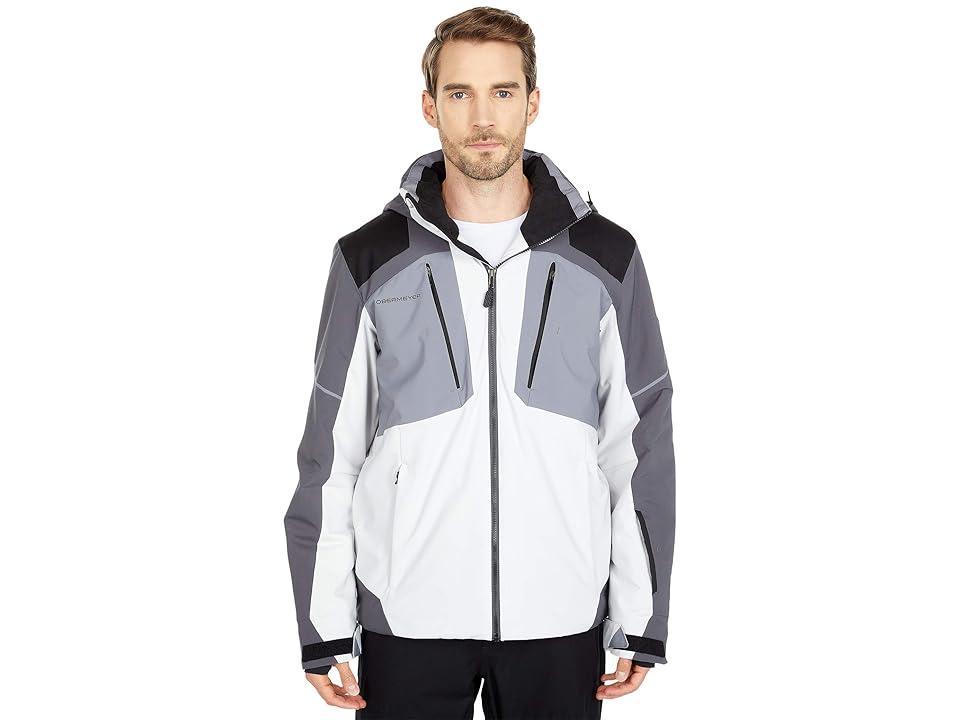 Obermeyer Foundation Jacket (Fog) Men's Clothing Product Image