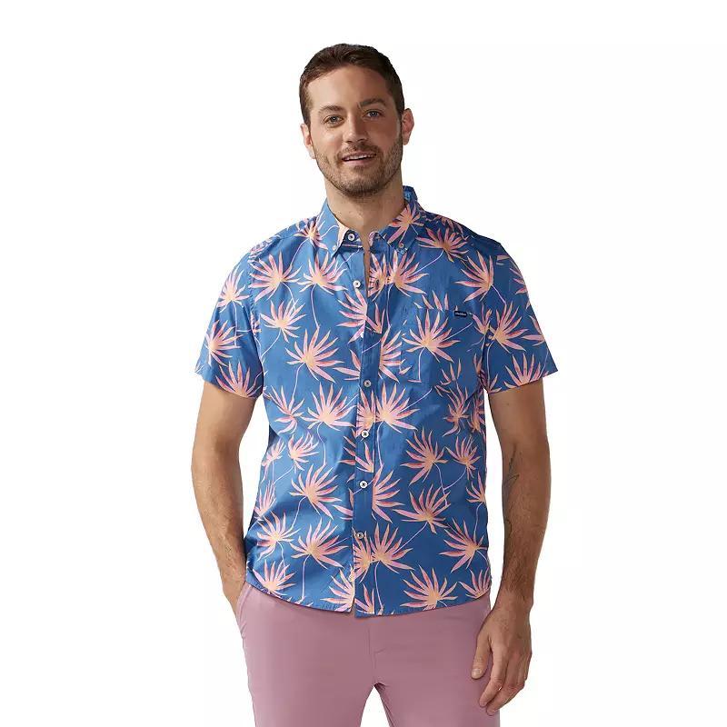 Mens Chubbies Short Sleeve Button Down Shirt Product Image