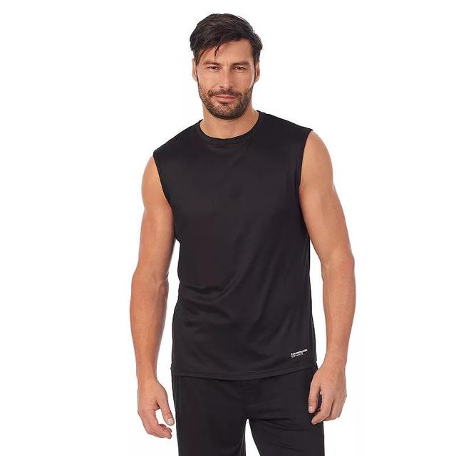 Mens Cuddl Duds Far-Infrared Sleep Enhance Sleeveless Pajama Shirt Product Image