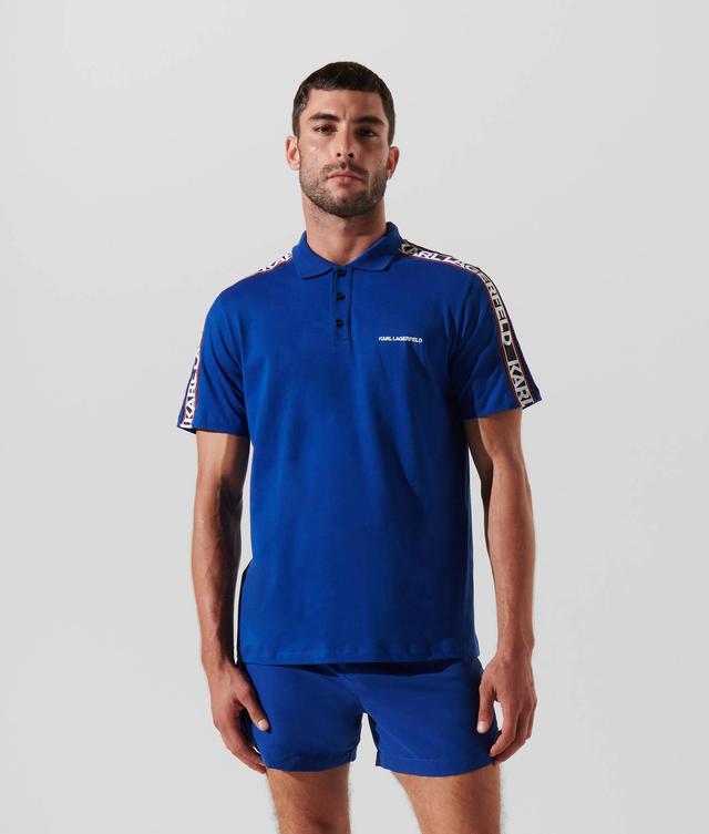 KARL LOGO BEACH POLO SHIRT Product Image