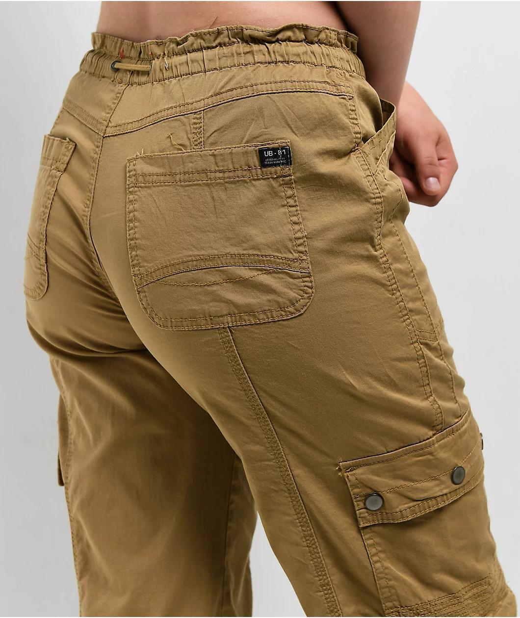 Unionbay Stormie Khaki Cargo Pants Product Image