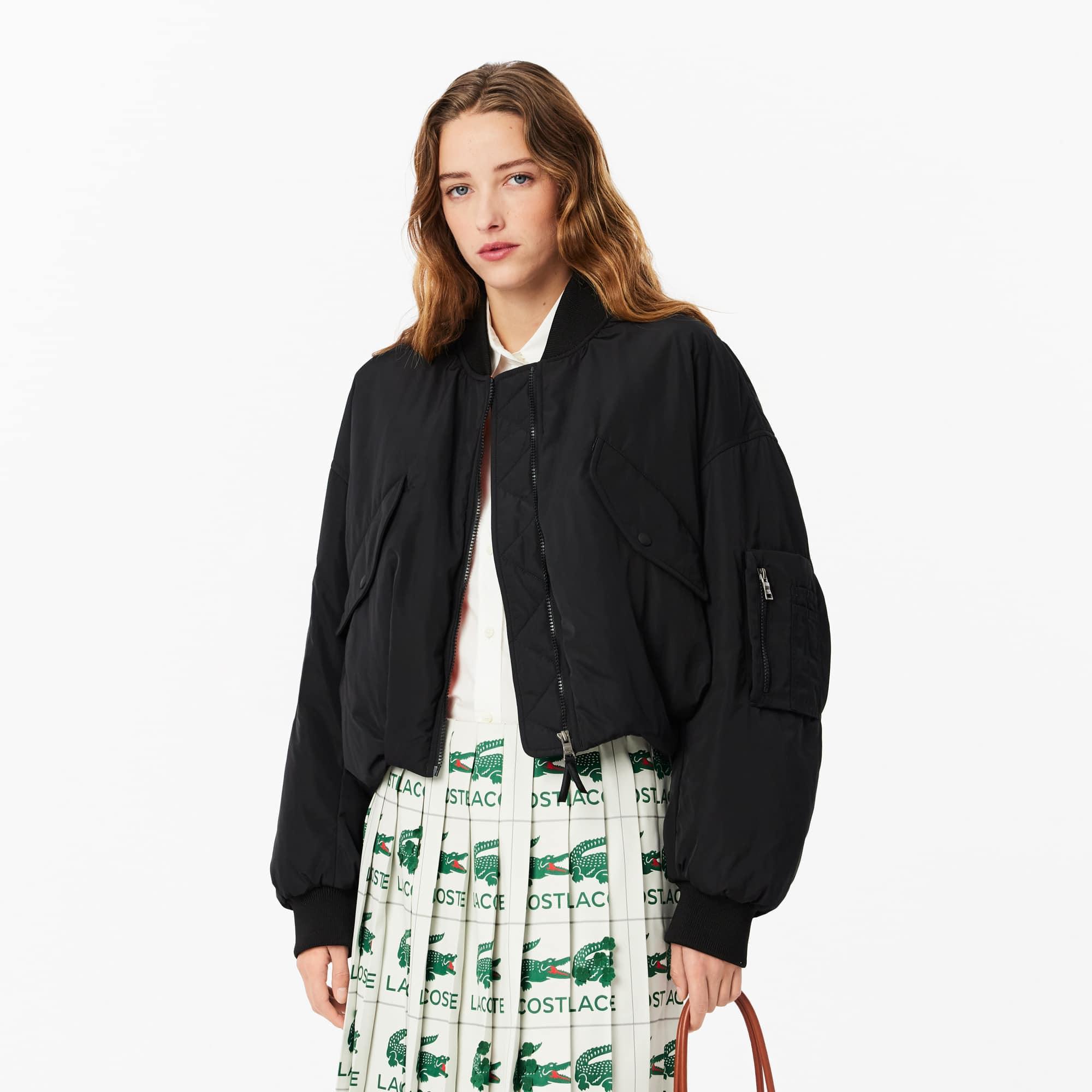 Embroidery Collection Oversize Bomber Product Image