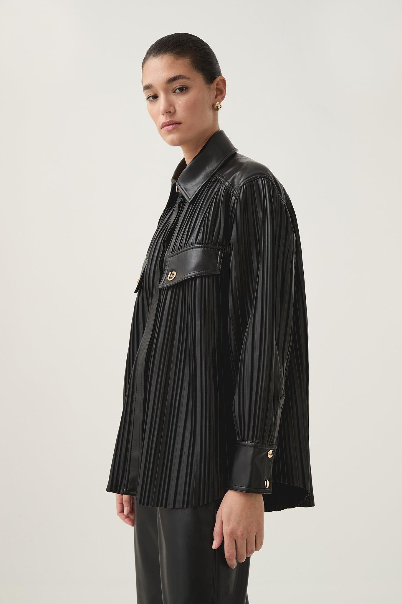 Constantina Pleated Shirt Product Image