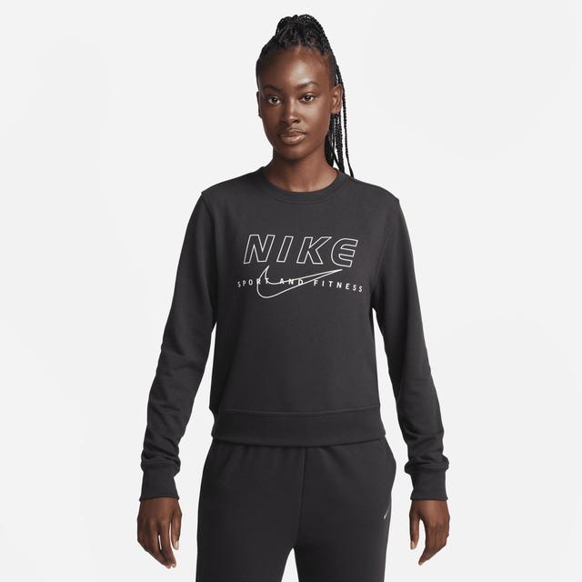 Nike Womens Dri-FIT One Crew-Neck Graphic Sweatshirt Product Image