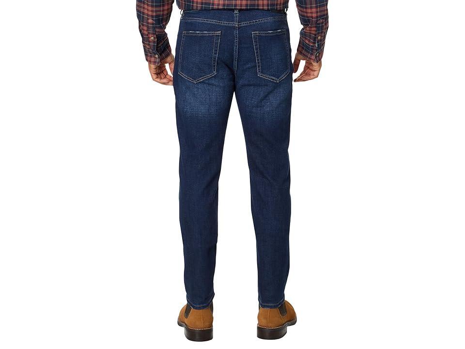 Liverpool Los Angeles Kingston Modern Straight Crosshatch Indigo Denim (Palomar) Men's Jeans Product Image